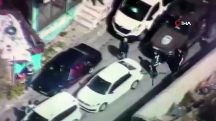 - Nefes kesen uyuşturucu operasyonu havadan görüntülendi