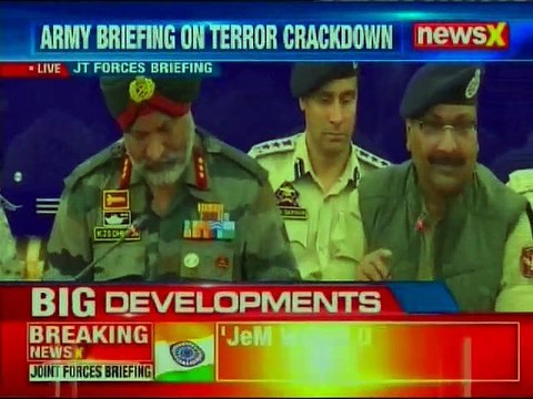 J&k, Army Briefs on terror crackdown: 70 Terrorists killed in 2019 including 25 from JeM