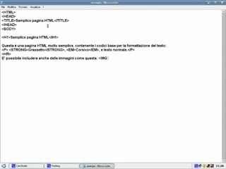 Creare una semplice pagina HTML