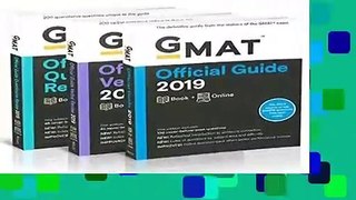 [MOST WISHED]  GMAT Official Guide 2019 Bundle: Books + Online (Gmat Official Guides) by GMAC