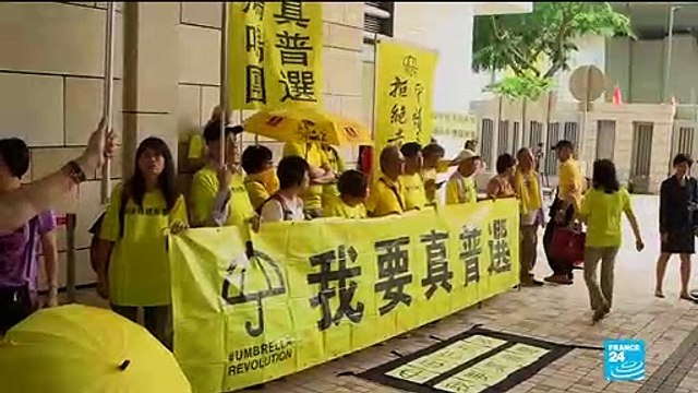 Four Hong Kong occupy movement activists sentenced to jail over 2014 protests