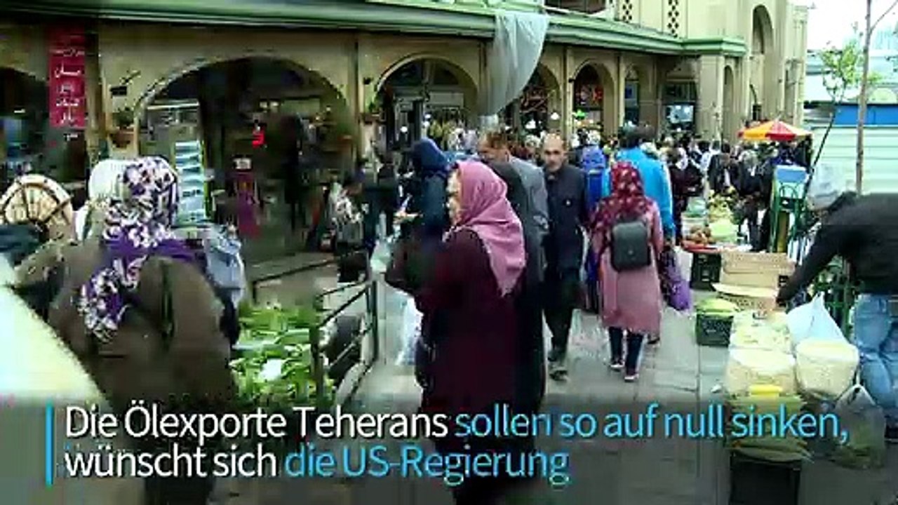 Iran-Sanktionen: Druck 'lastet auf einfachen Bürgern'
