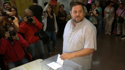 Oriol Junqueras, el candidato en prisión