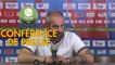 Conférence de presse AS Béziers - Clermont Foot (1-1) : Mathieu CHABERT (ASB) - Pascal GASTIEN (CF63) - 2018/2019