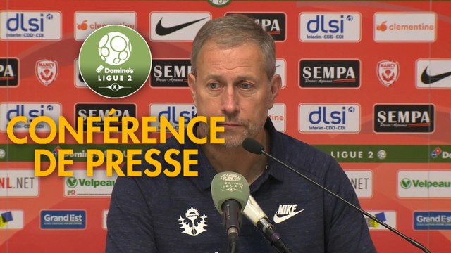 Conférence de presse AS Nancy Lorraine - US Orléans (1-0) : Alain PERRIN (ASNL) - Didier OLLE-NICOLLE (USO) - 2018/2019
