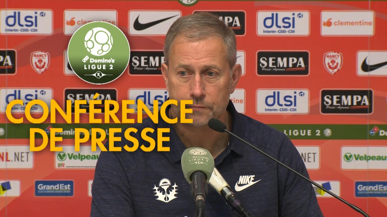Conférence de presse AS Nancy Lorraine - US Orléans (1-0) : Alain PERRIN (ASNL) - Didier OLLE-NICOLLE (USO) - 2018/2019