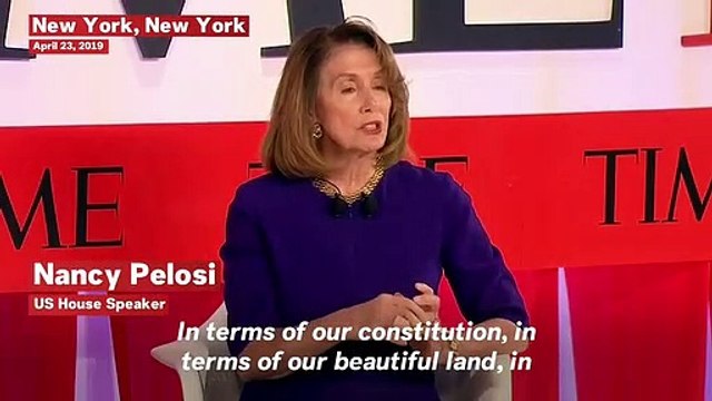 Nancy Pelosi On Taking The Step Impeachment