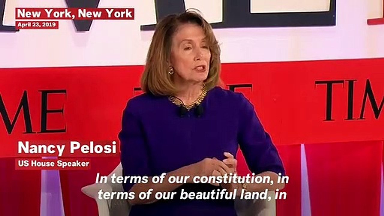 Nancy Pelosi On Taking The Step Impeachment