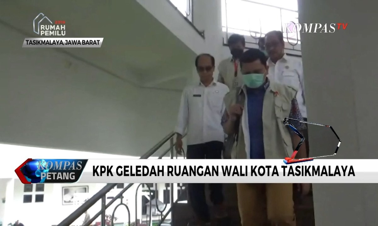 KPK Geledah Ruangan Wali Kota Tasikmalaya
