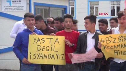 Şanlıurfa Kapatılan Okulları İçin Eylem Yaptılar