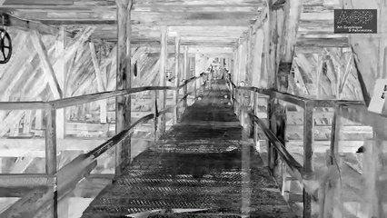 La charpente de Notre-Dame numérisée