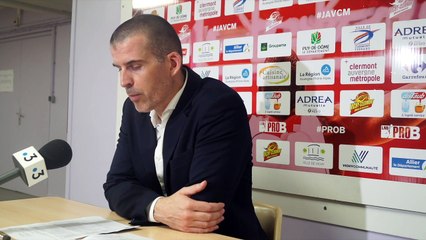 En conférence de presse : J.A.VCM / Nancy (Pro B J28)