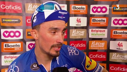 La Flèche Wallonne 2019 - Julien Alaphilippe : "Fier de mes coéquipiers"