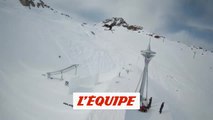 David Wise signe le plus gros saut sur un quaterpipe - Adrénaline - Ski freestyle