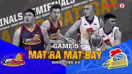 Highlights G5 Magnolia vs. Rain or Shine  PBA Philippine Cup 2019 Semifinals