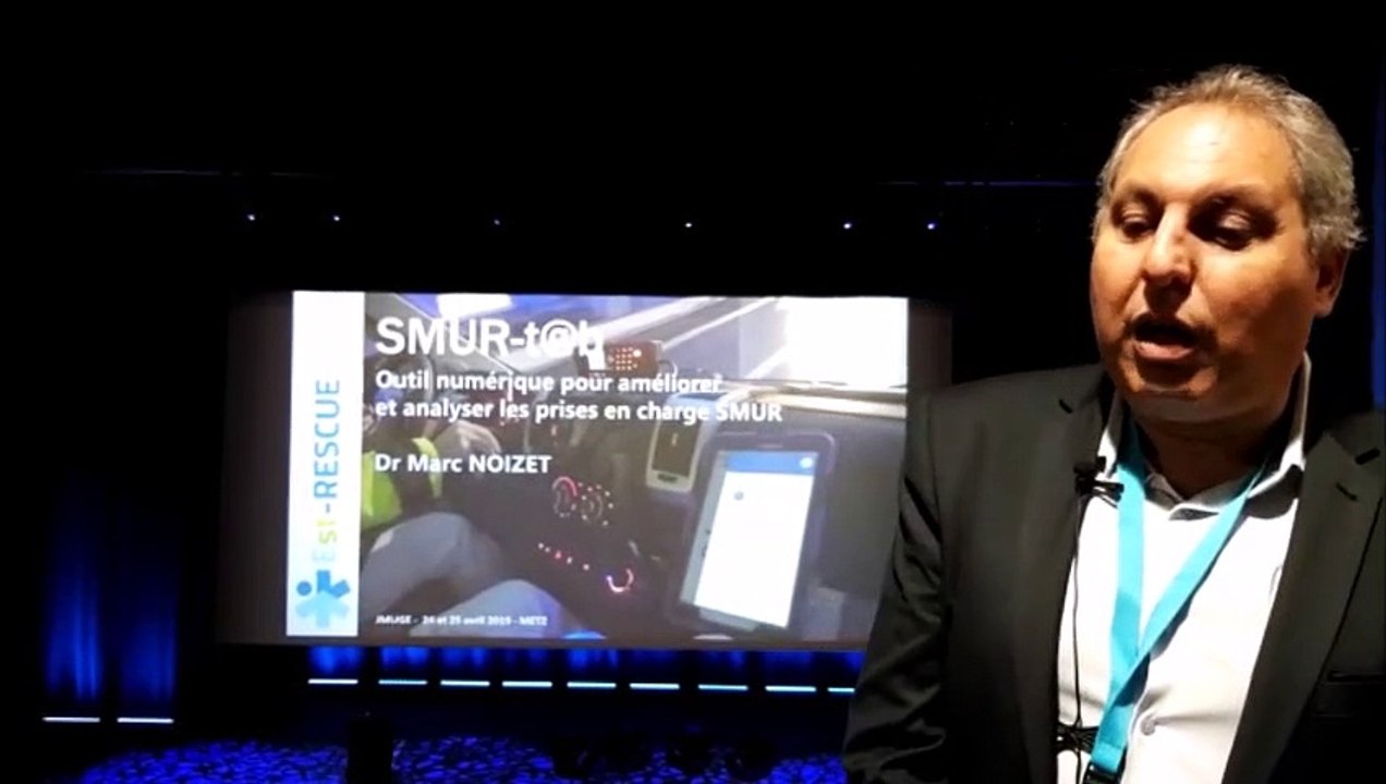 L'urgentiste au CHU de Nancy, Tahar Chouied, s'est rendu au congrès des urgentistes de Metz