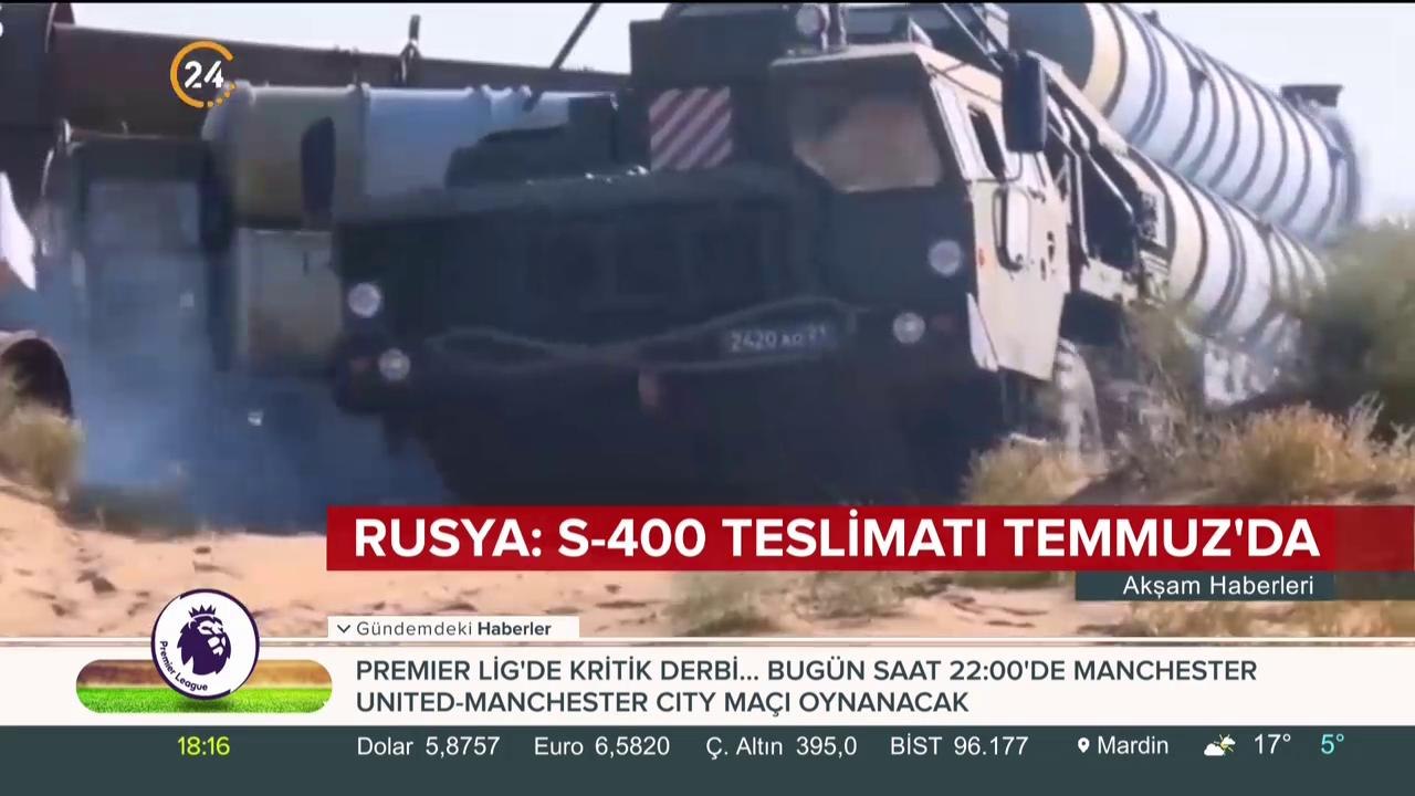 Rusya: S-400 teslimatı Temmuz'da