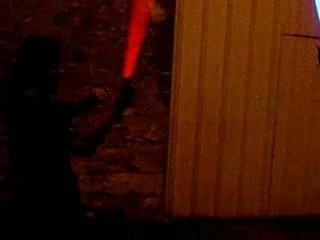 Star wars sabre laser FX fighting