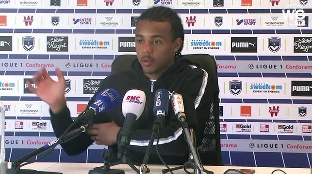 Jules Koundé : lors de mon impulsion, on voit qu'il y a un joueur qui prend mon bras