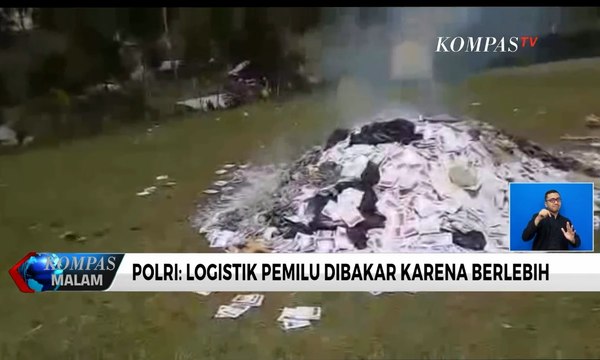 Soal Pembakaran Logistik di Papua, KPU: Surat Suara Rusak dan Tidak Terpakai
