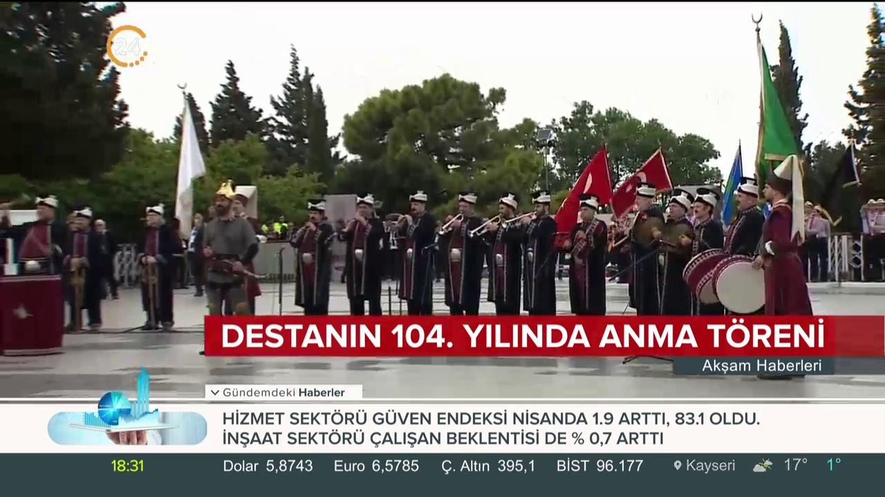Çanakkale Destanı'nın 104. yılında anma törenleri düzenlendi