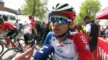 Rudy Molard - interview d'arrivée - La Flèche wallonne 2019