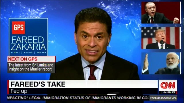 Fareed Zakaria GPS for 21-04-2019. #FareedZakaria #News #DonaldTrump #CNN #Breaking