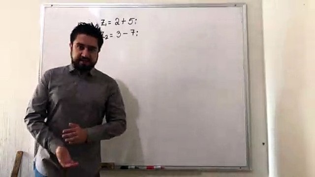 Suma de números complejos Ejemplo 1