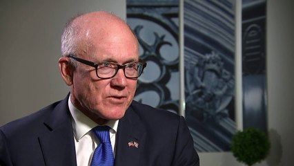 US Ambassador calls for respect during Trump state visit