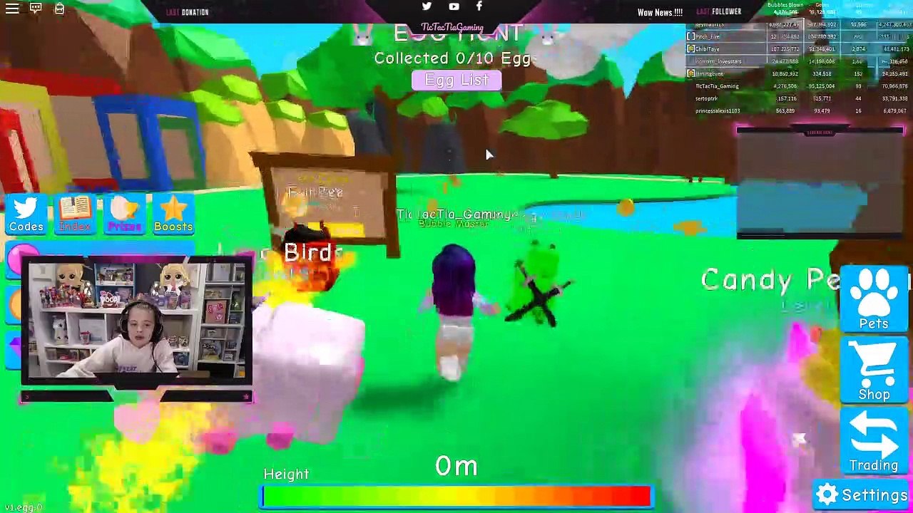 Roblox: Bubble Gum Simulator Ep. 5 Join TicTacTiaGaming and the Fambam in Bubble Gum Simulator