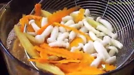 ĐẬU HŨ HẢI SẢN NƯỚNG GIẤY BẠC cực thơm ngon