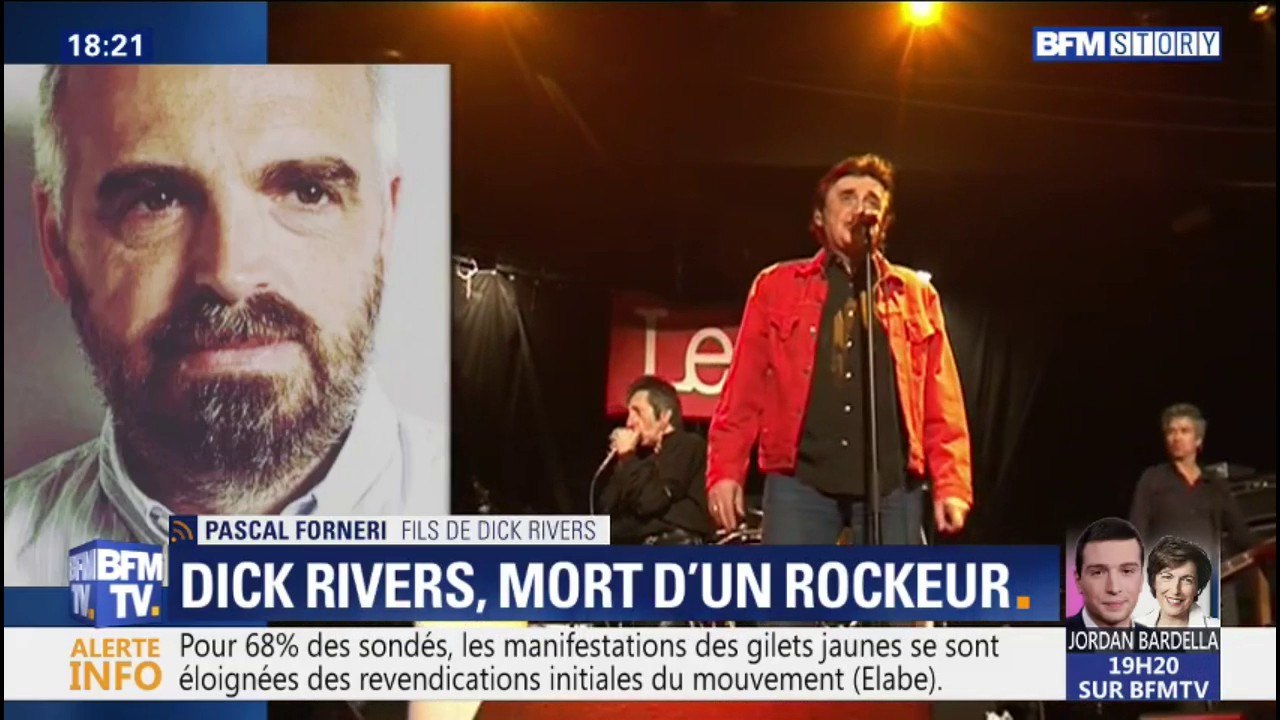 "Il avait vraiment le rock dans le sang", le fils de Dick Rivers raconte la passion de son père