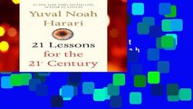 [MOST WISHED]  21 Lessons for the 21st Century by Yuval Noah Harari Dr