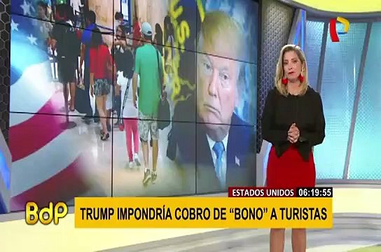 Estados Unidos: Donald Trump impondría ‘bono de admisión’ para turistas