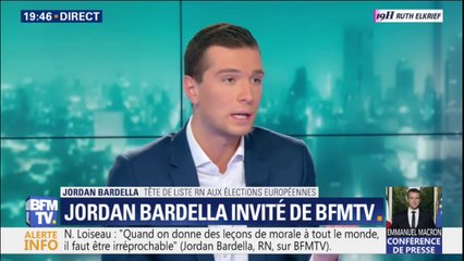 Jordan Bardella (RN): "Je ne veux plus que la seule ambition européenne soit les 3% de déficit"