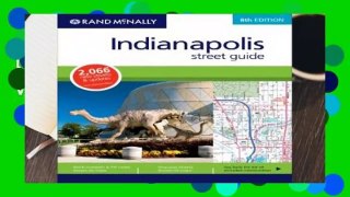 [GIFT IDEAS] Rand McNally Indianapolis Street Guide (Rand McNally Indianapolis   Vicinity Street