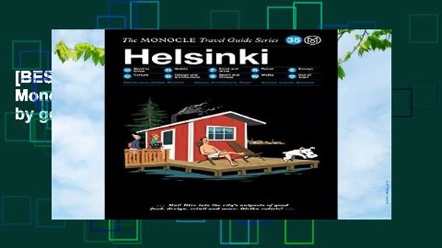 [BEST SELLING] Helsinki: The Monocle Travel Guide Series by gestalten