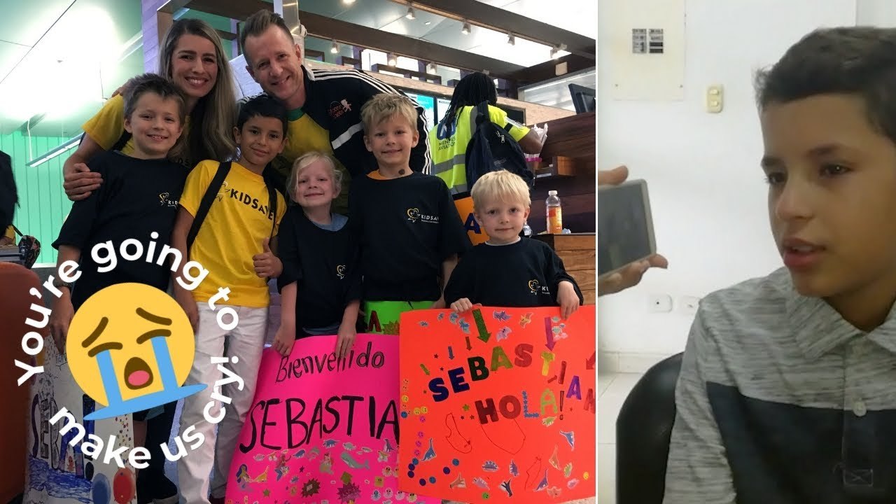 Heartwarming Moment Orphan Finds Out US Family Want To Adopt Him