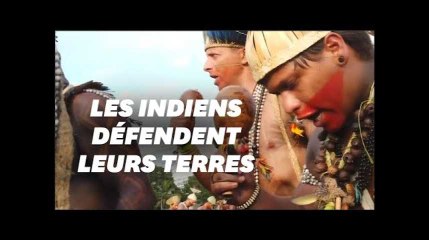 Les indiens manifestent à Brasilia contre l&#39;avis de Bolsonaro