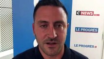 Tirage Coupe du Rhône – Vincent MIRABEL (Sud Lyonnais 2013) réagit après le tirage des DEMIES de la coupe Féminine