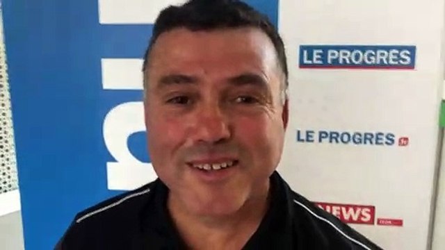 Tirage Coupe du Rhône – Jacques KALA (FC Bords de Saône) réagit après le tirage des DEMIES de la coupe Féminine
