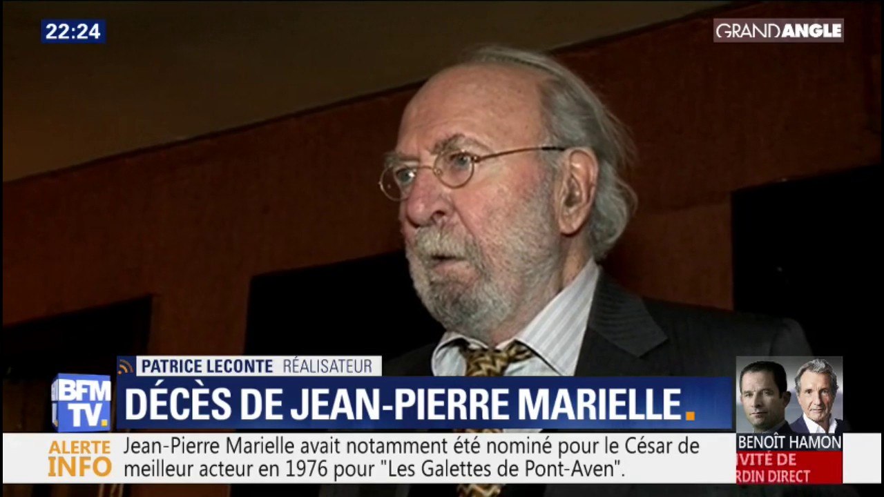 "On a toujours l'impression que les acteurs qu'on aime sont immortels", le réalisateur Patrice Leconte réagit au décès de Jean-Pierre Marielle
