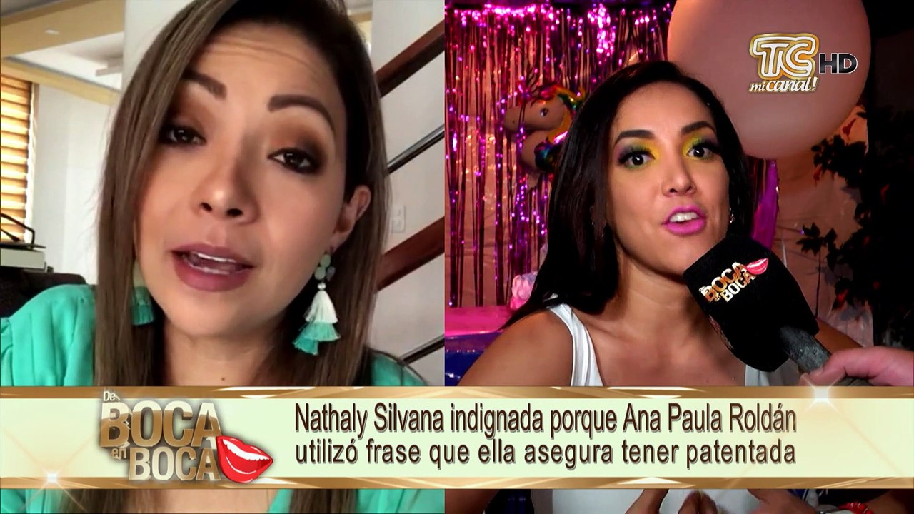 Nathaly Silvana indignada porque Ana Paula Roldán utilizó frase que ella asegura tener patentada