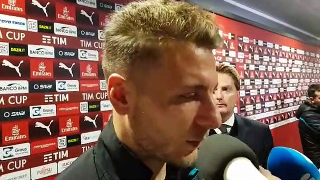 Milan - Lazio, parla Immobile : ascolta le sue...