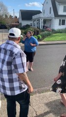 Neighbor Yelling the N-Word, Gets Naked