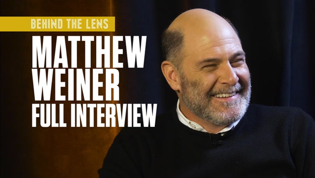 Matthew Weiner Full Interview | Behind the Lens