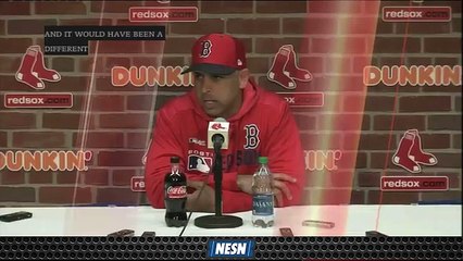 Alex Cora Taking Positives From Red Sox's Approach At Plate Vs. Tigers