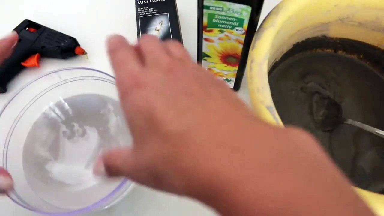 Betonlampe  DIY  Concrete Lamp [eng sub]