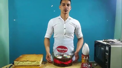 طريقة عمل تورتة #الكيت_كات بطريقة المحلات الكبرى