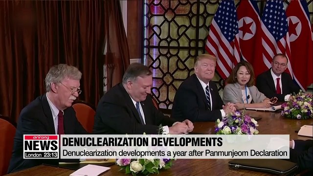 Denuclearization developments a year after Panmunjeom Declaration